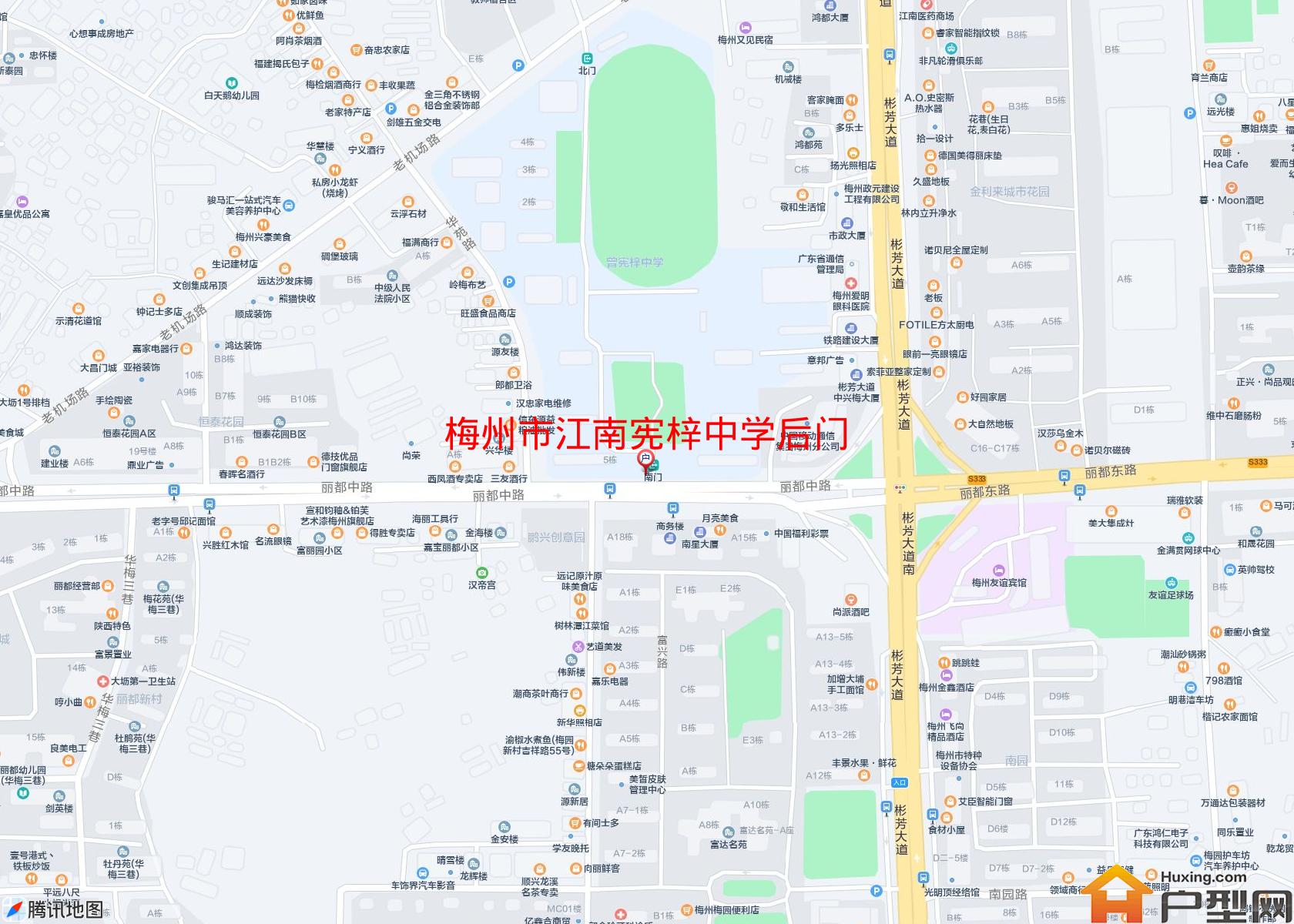 江南宪梓中学后门小区 - 户型网