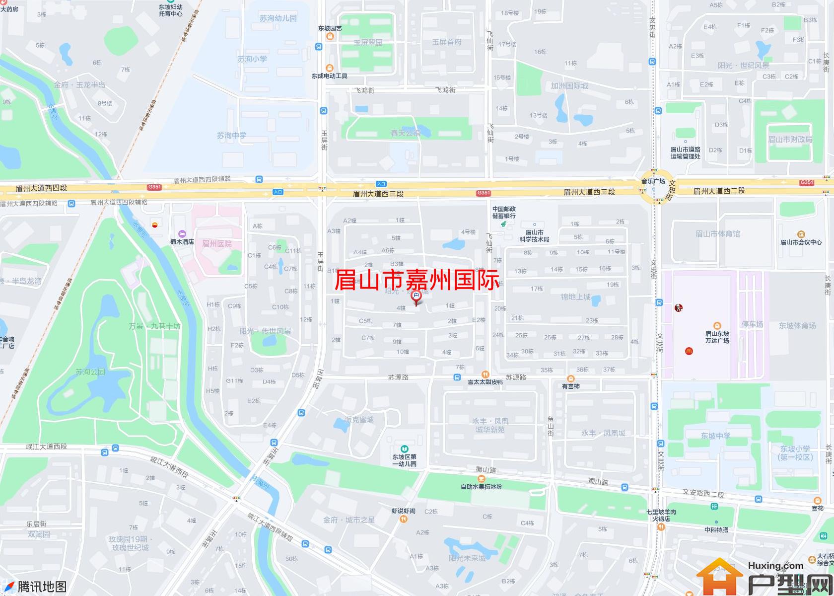 嘉州国际小区 - 户型网