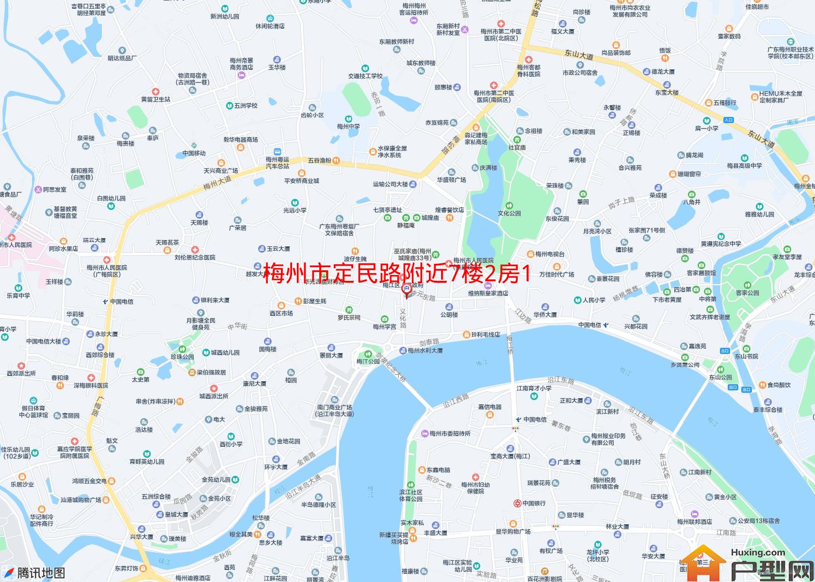 定民路附近7楼2房1厅带家私家电小区 - 户型网