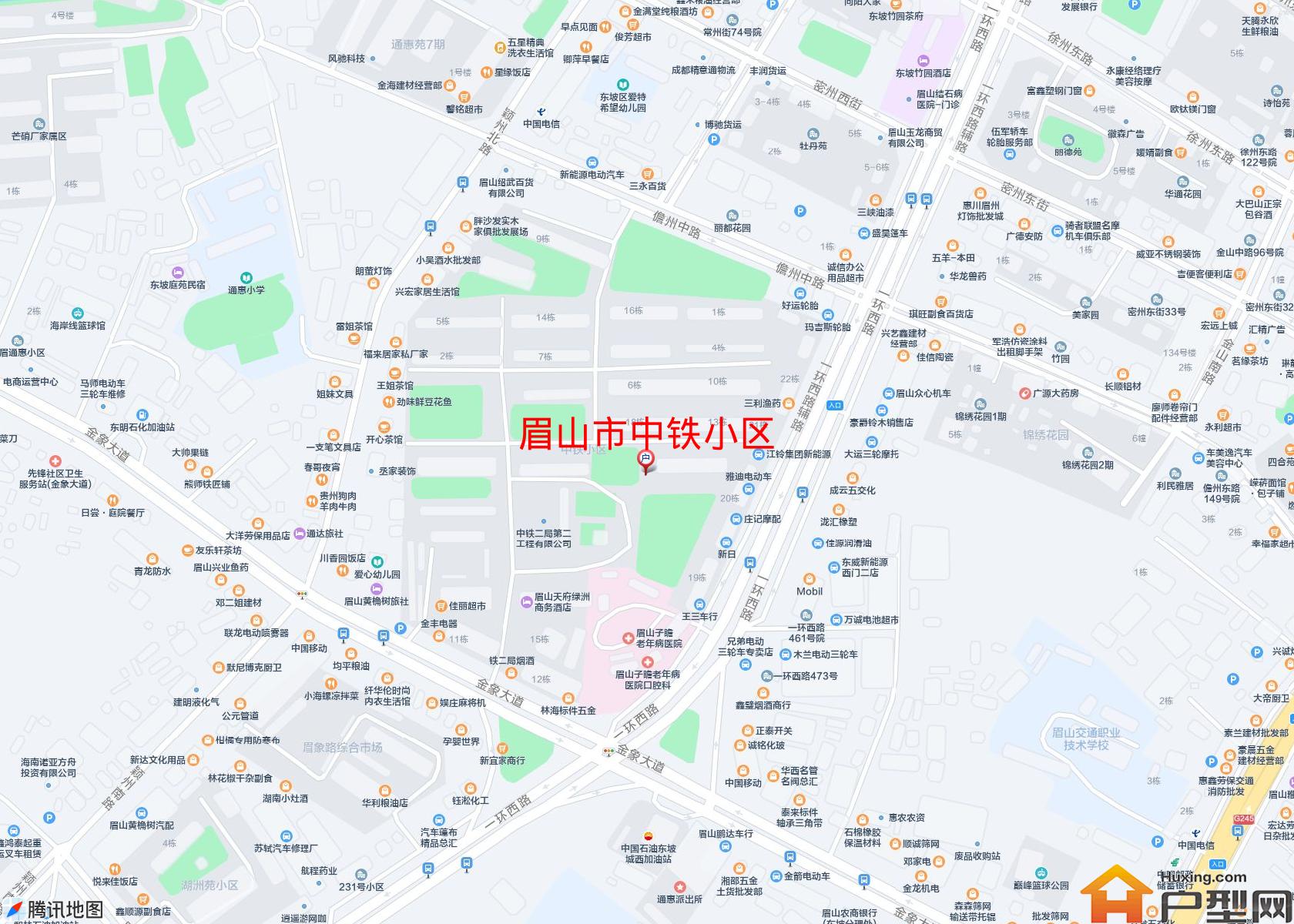 中铁小区小区 - 户型网