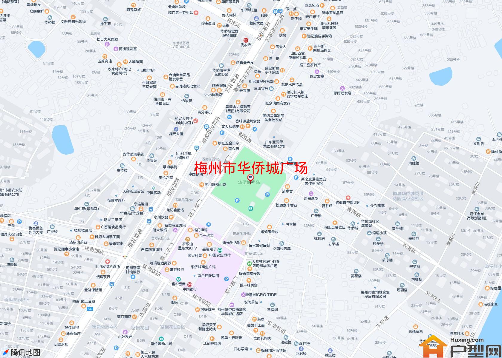 华侨城广场小区 - 户型网