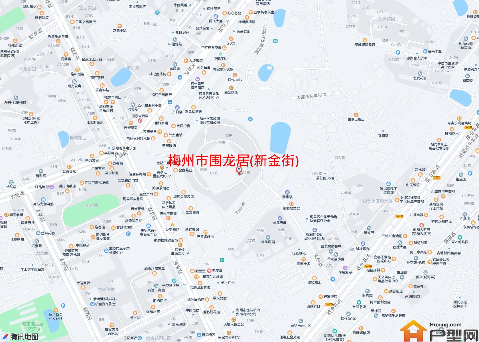围龙居(新金街)小区 - 户型网