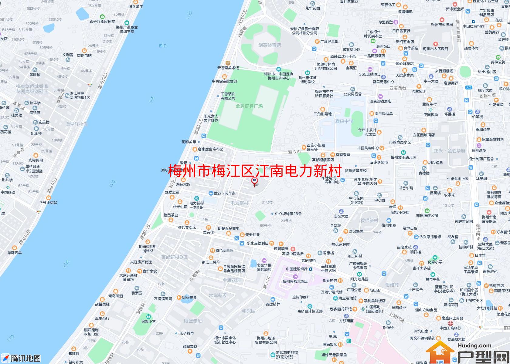 梅江区江南电力新村小区 - 户型网