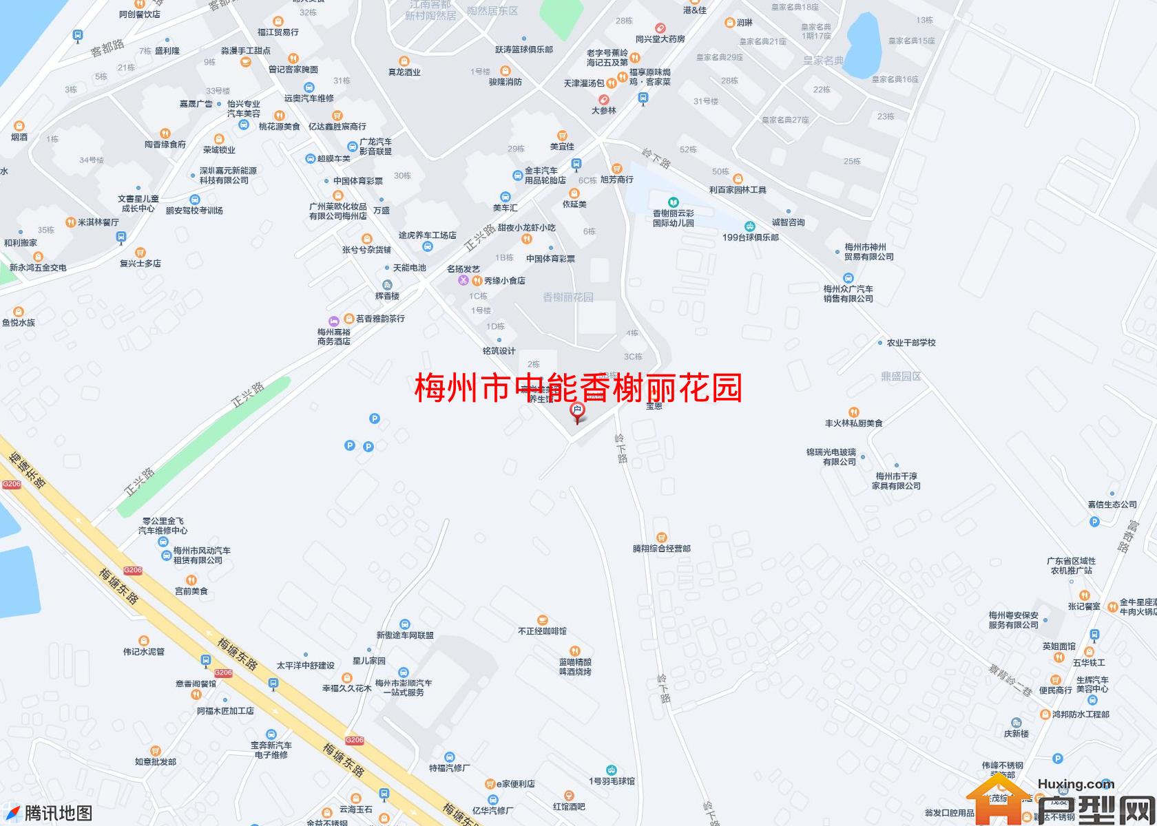 中能香榭丽花园小区 - 户型网