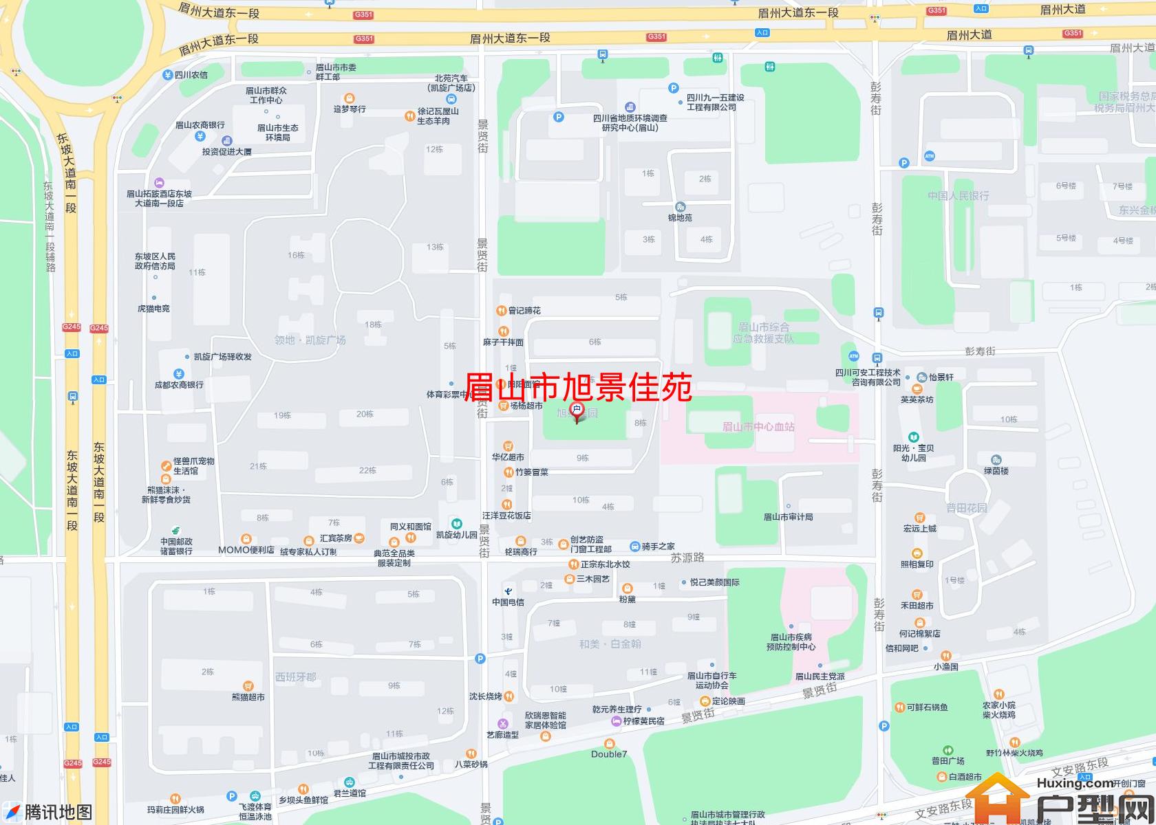 旭景佳苑小区 - 户型网