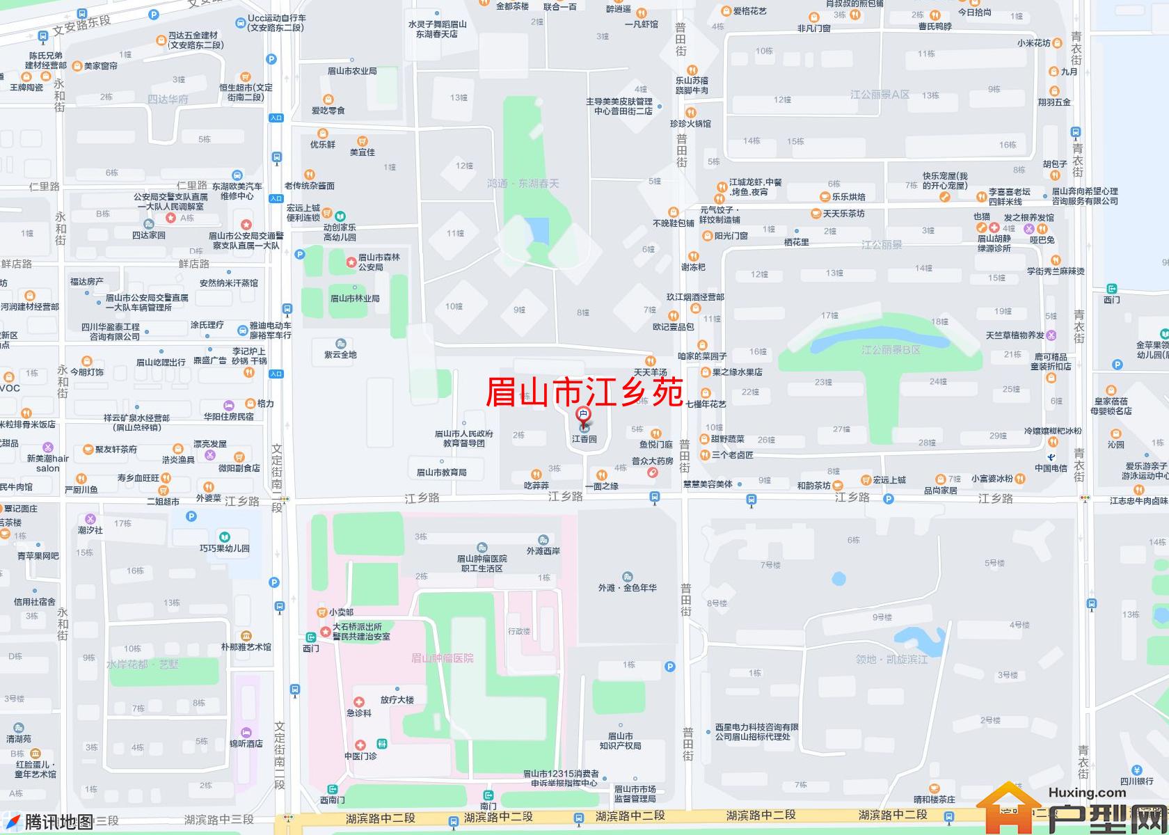 江乡苑小区 - 户型网