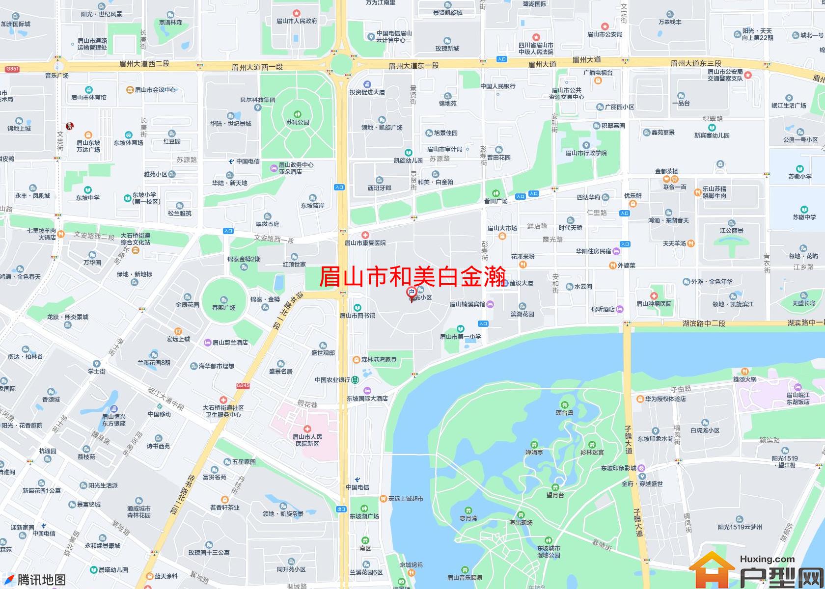 和美白金瀚小区 - 户型网