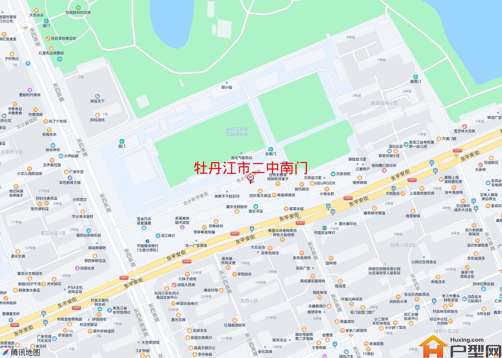二中南门小区 - 户型网