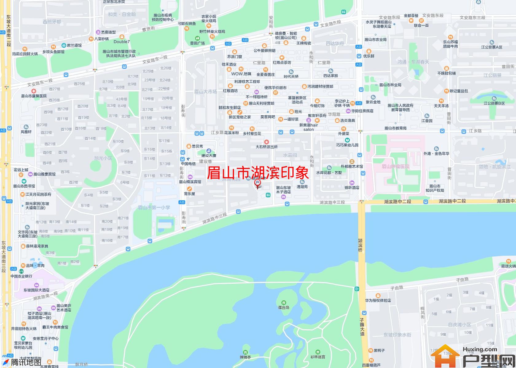 湖滨印象小区 - 户型网