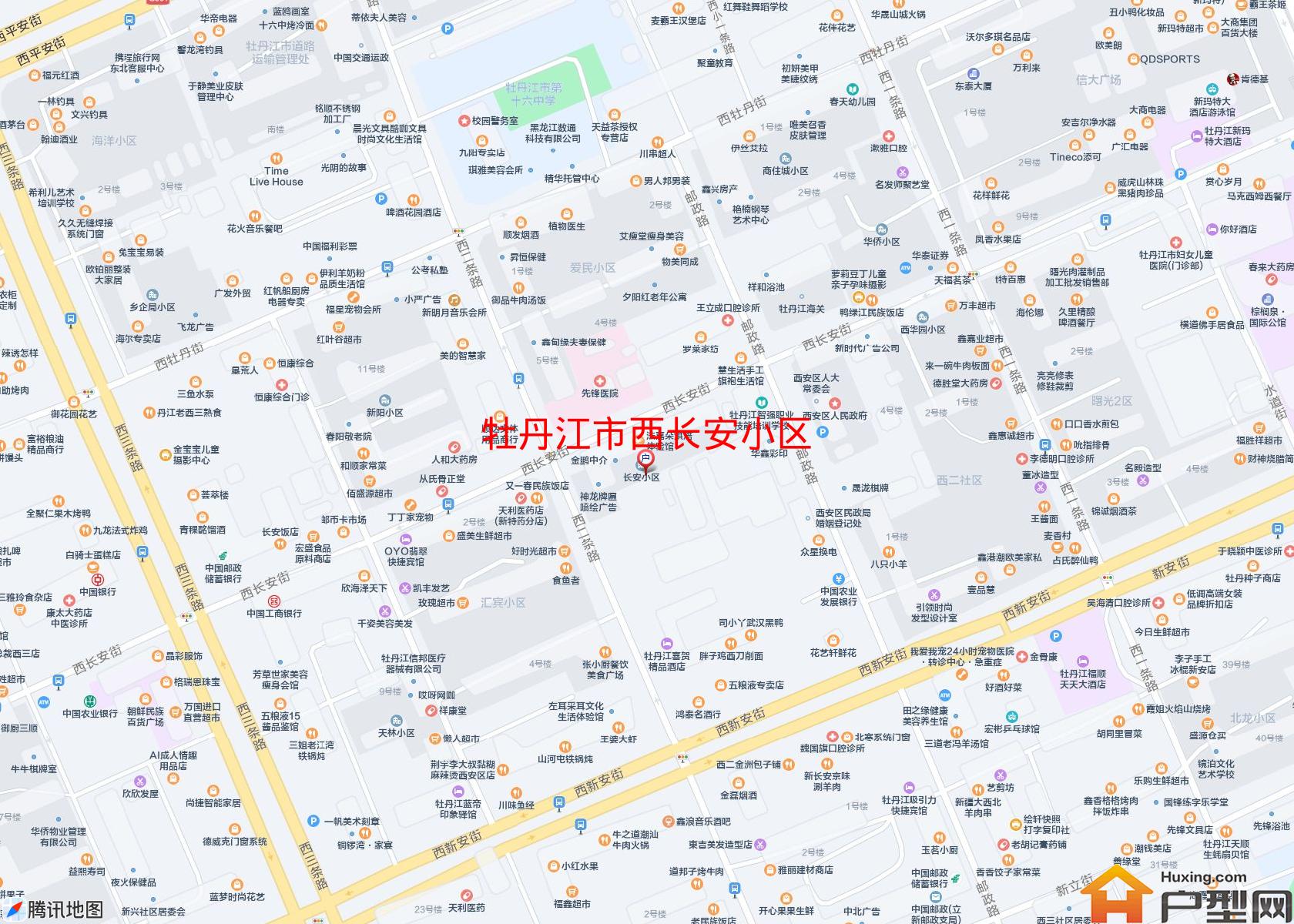 西长安小区小区 - 户型网