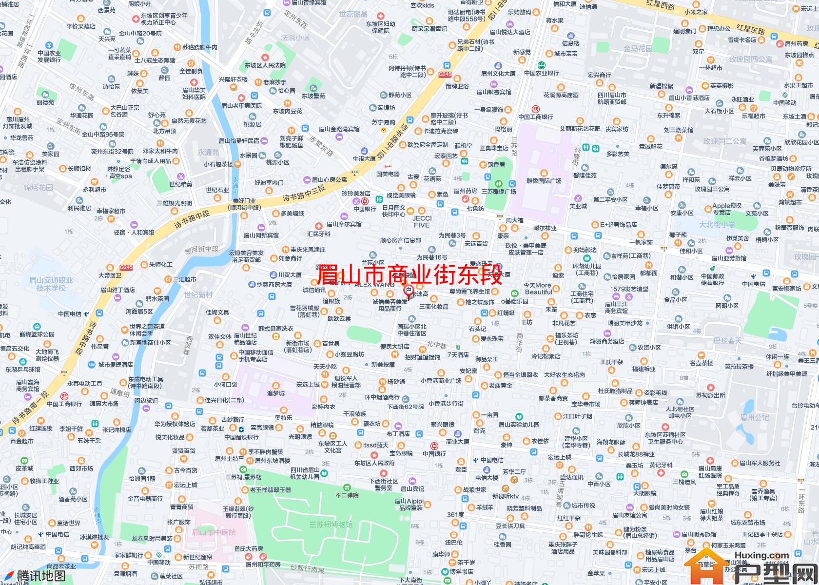 商业街东段小区 - 户型网
