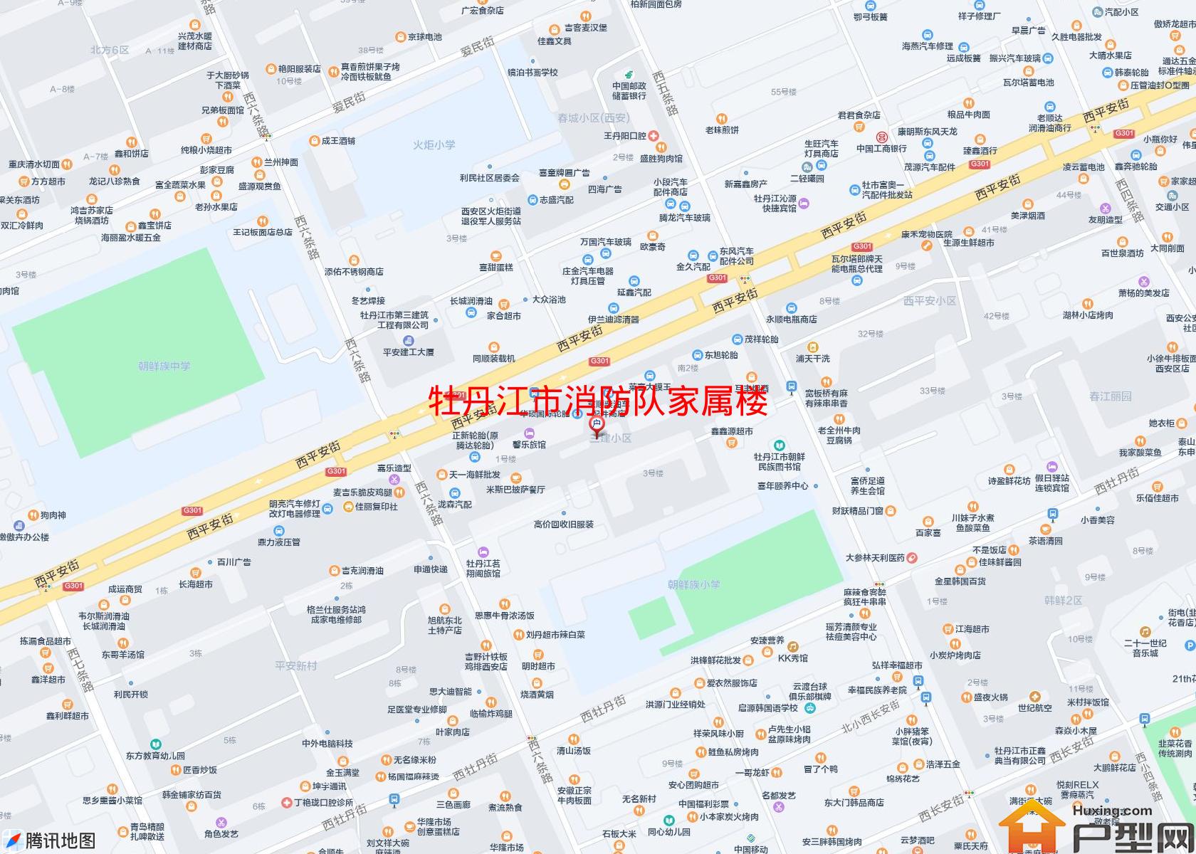 消防队家属楼小区 - 户型网