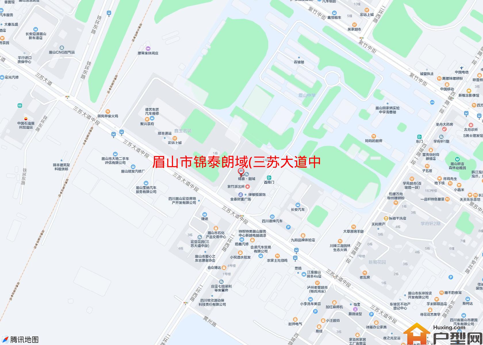 锦泰朗域(三苏大道中段)小区 - 户型网