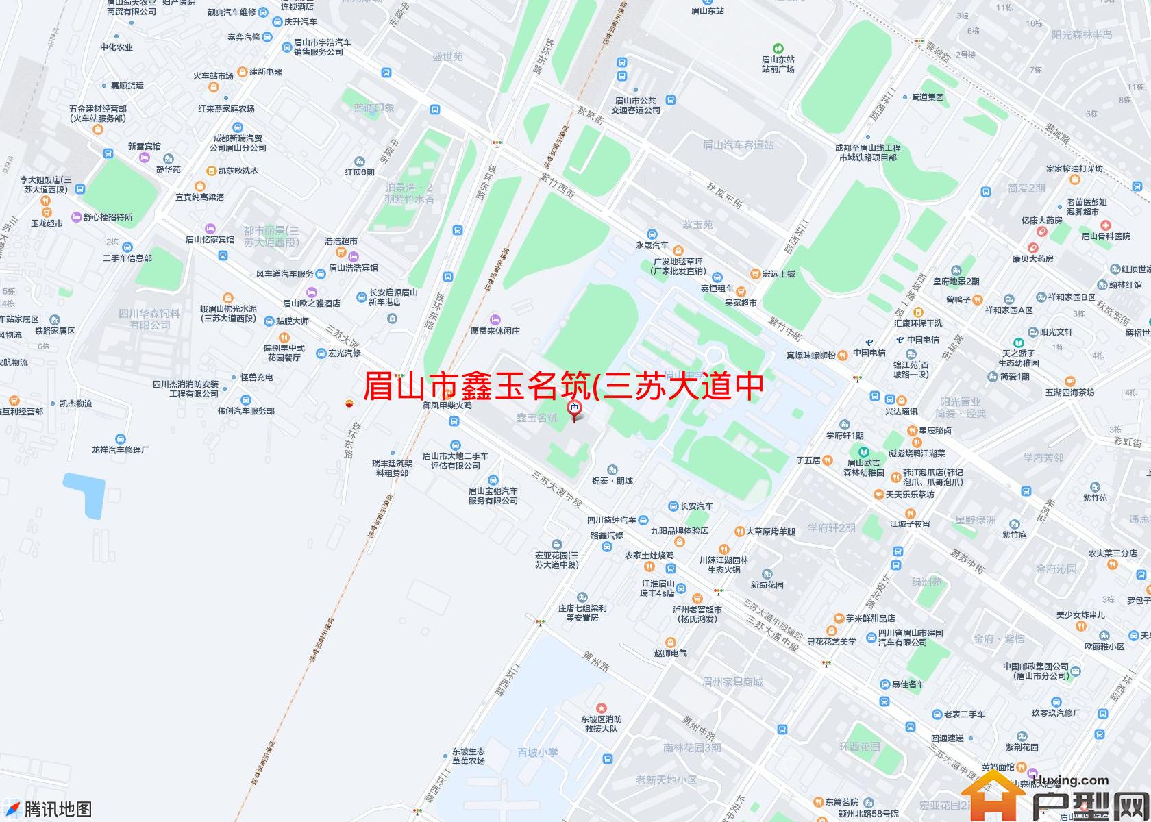 鑫玉名筑(三苏大道中段)小区 - 户型网