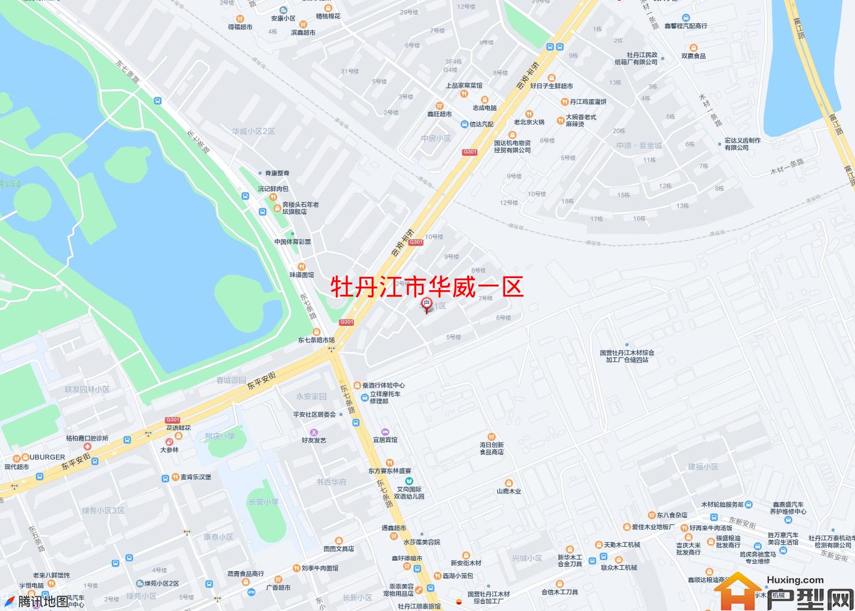 华威一区小区 - 户型网