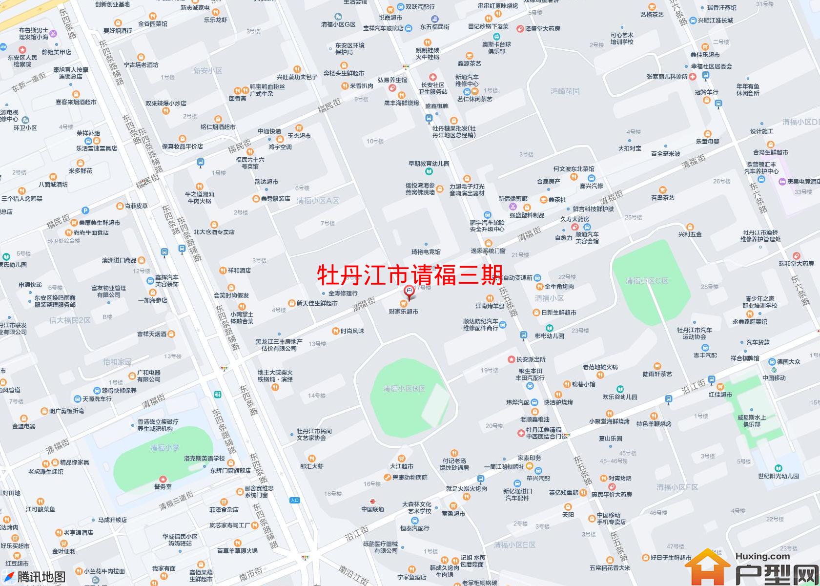 请福三期小区 - 户型网