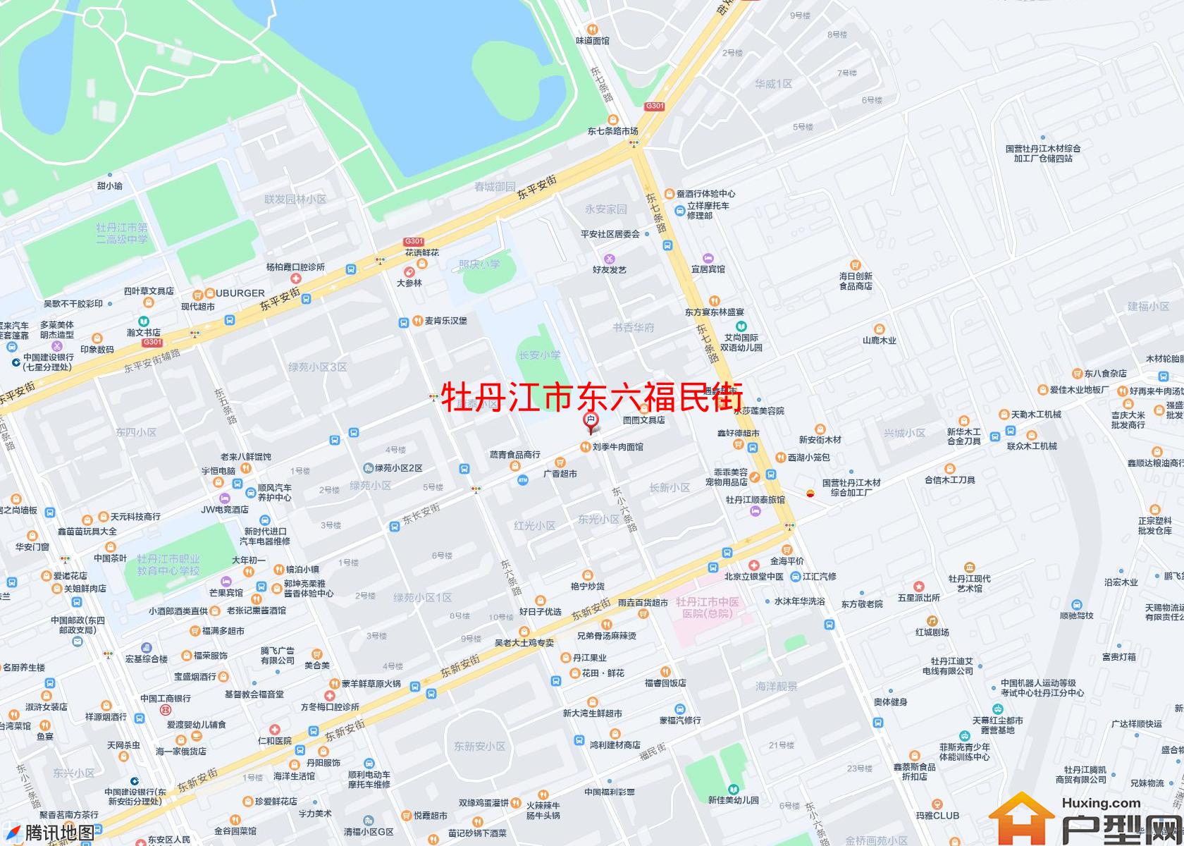 东六福民街小区 - 户型网