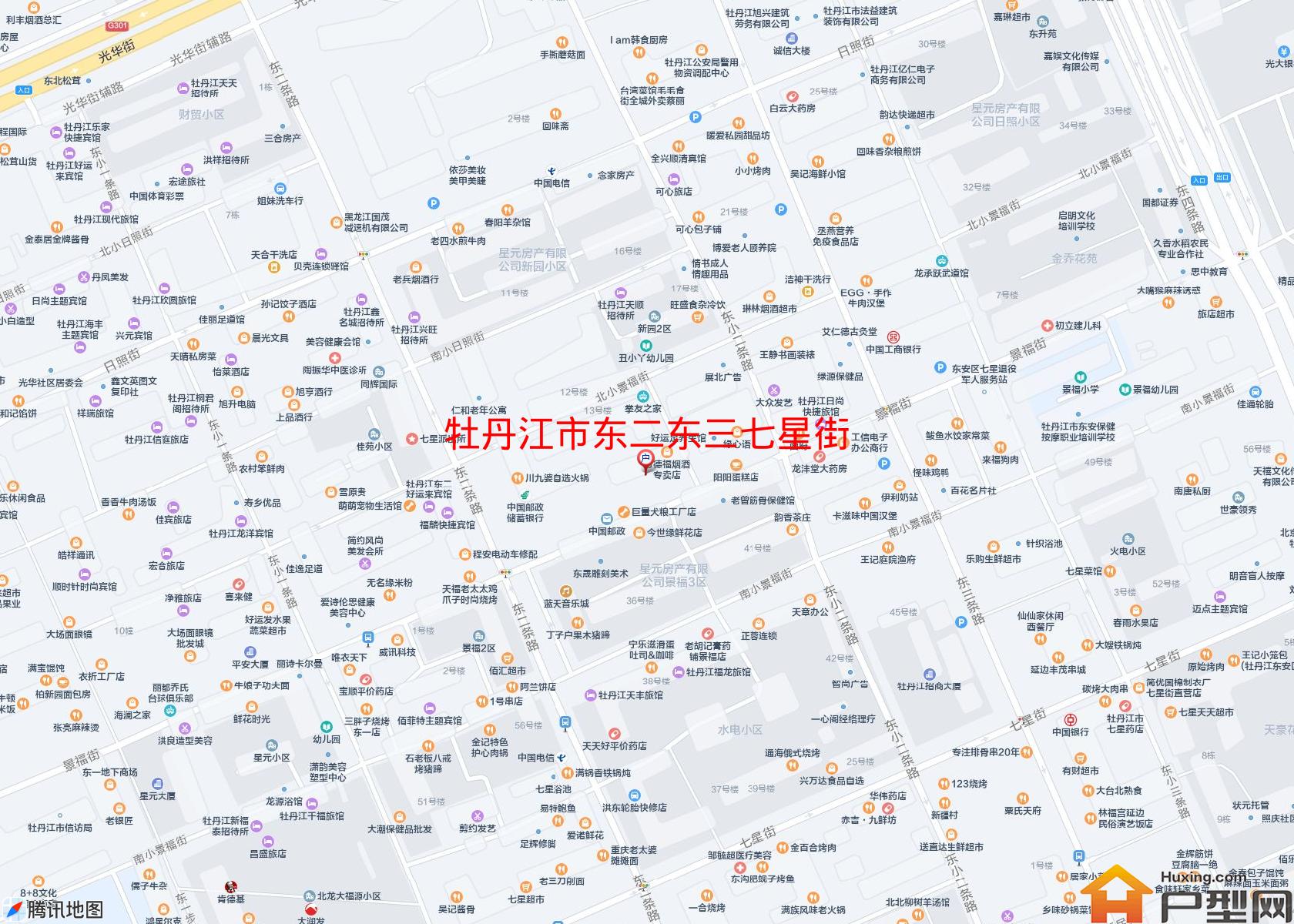 东二东三七星街小区 - 户型网