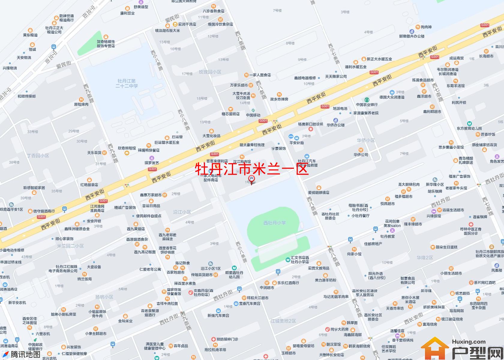 米兰一区小区 - 户型网