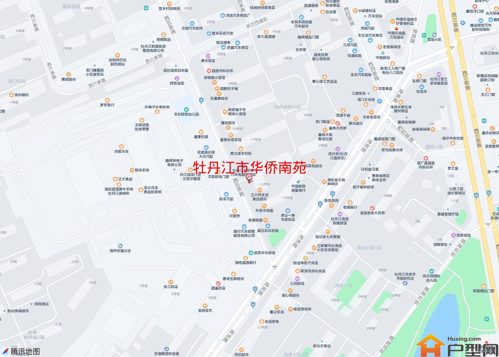 华侨南苑小区 - 户型网