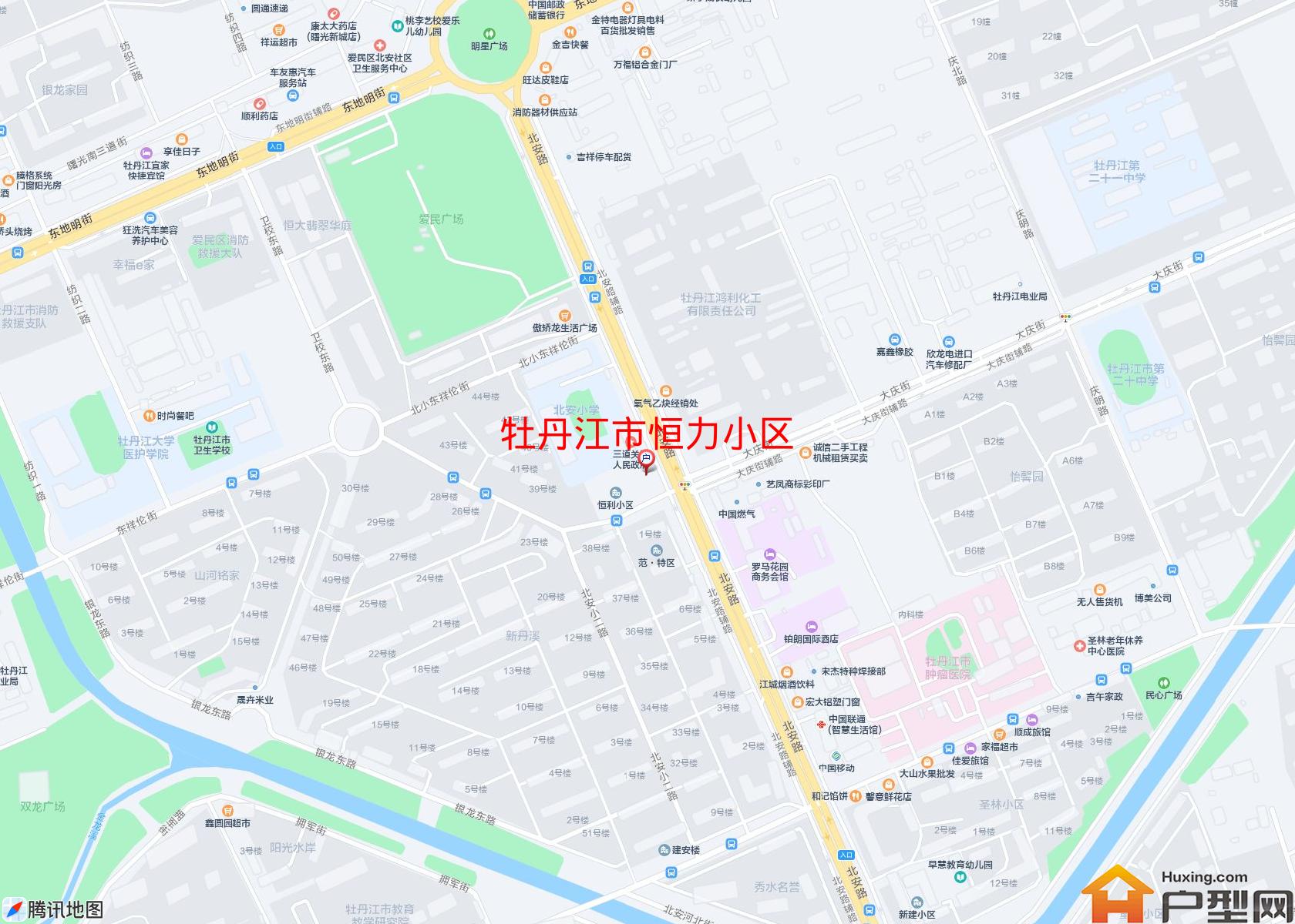 恒力小区小区 - 户型网