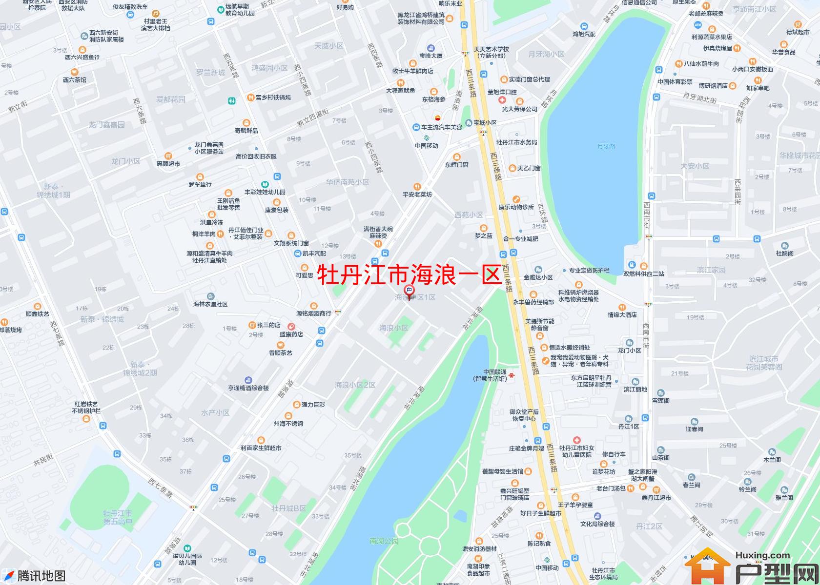 海浪一区小区 - 户型网