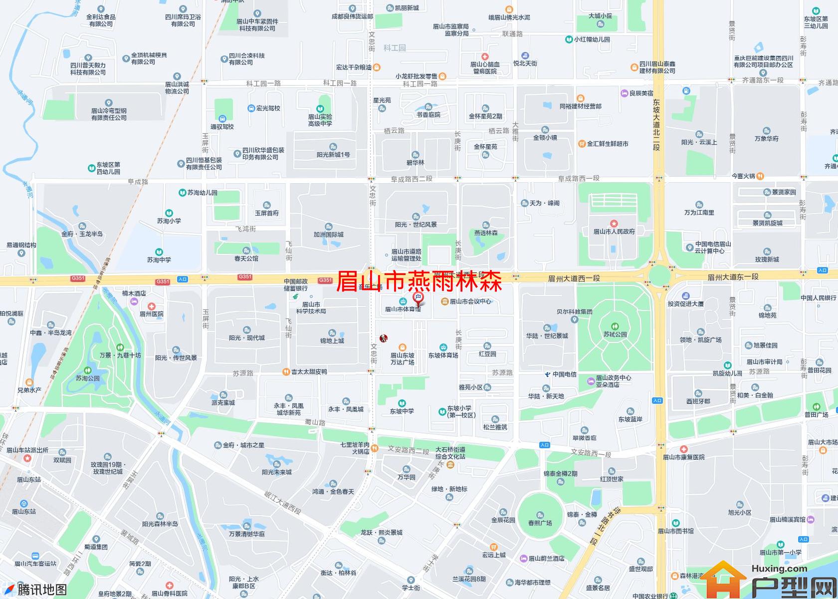 燕雨林森小区 - 户型网