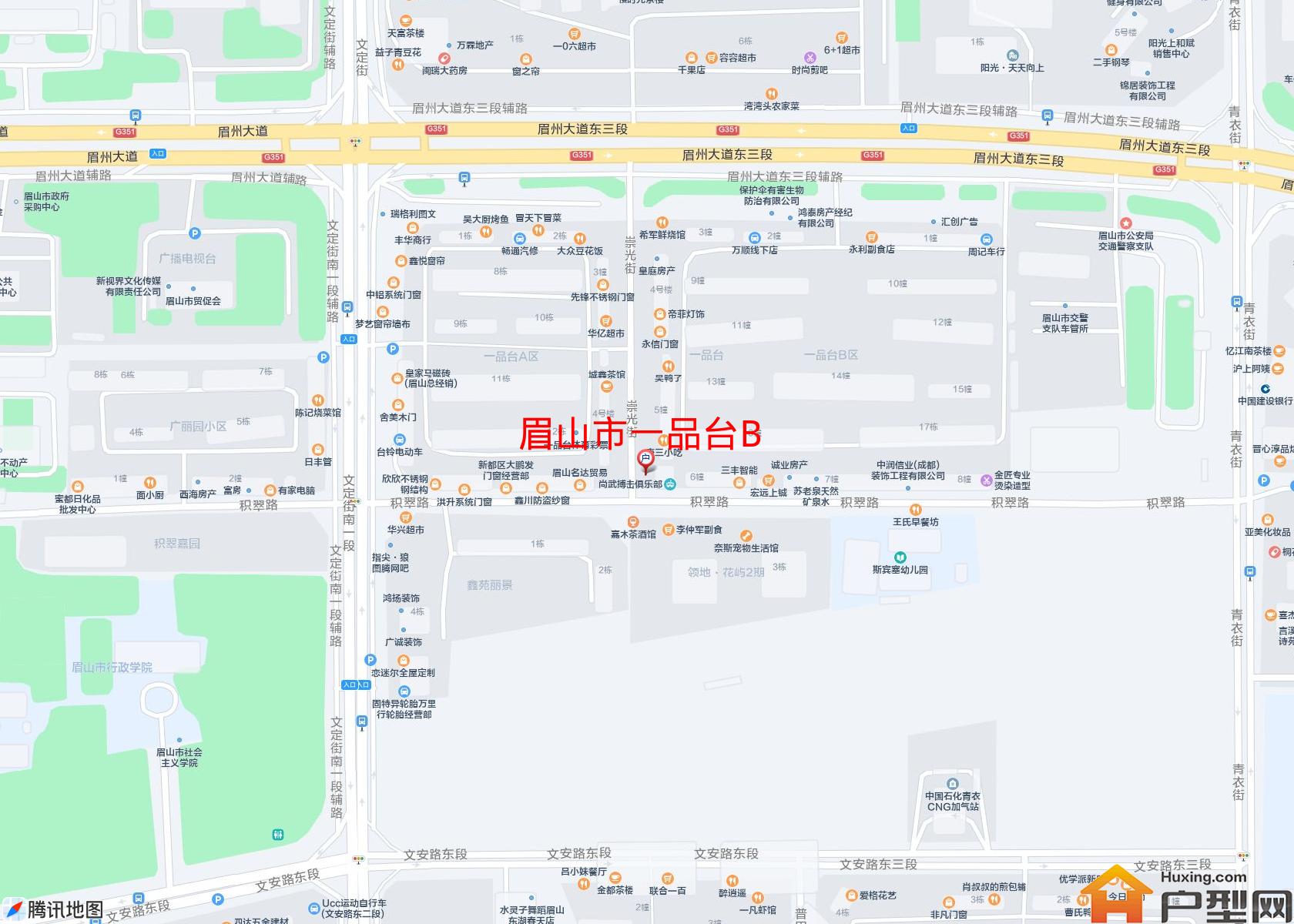 一品台B小区 - 户型网