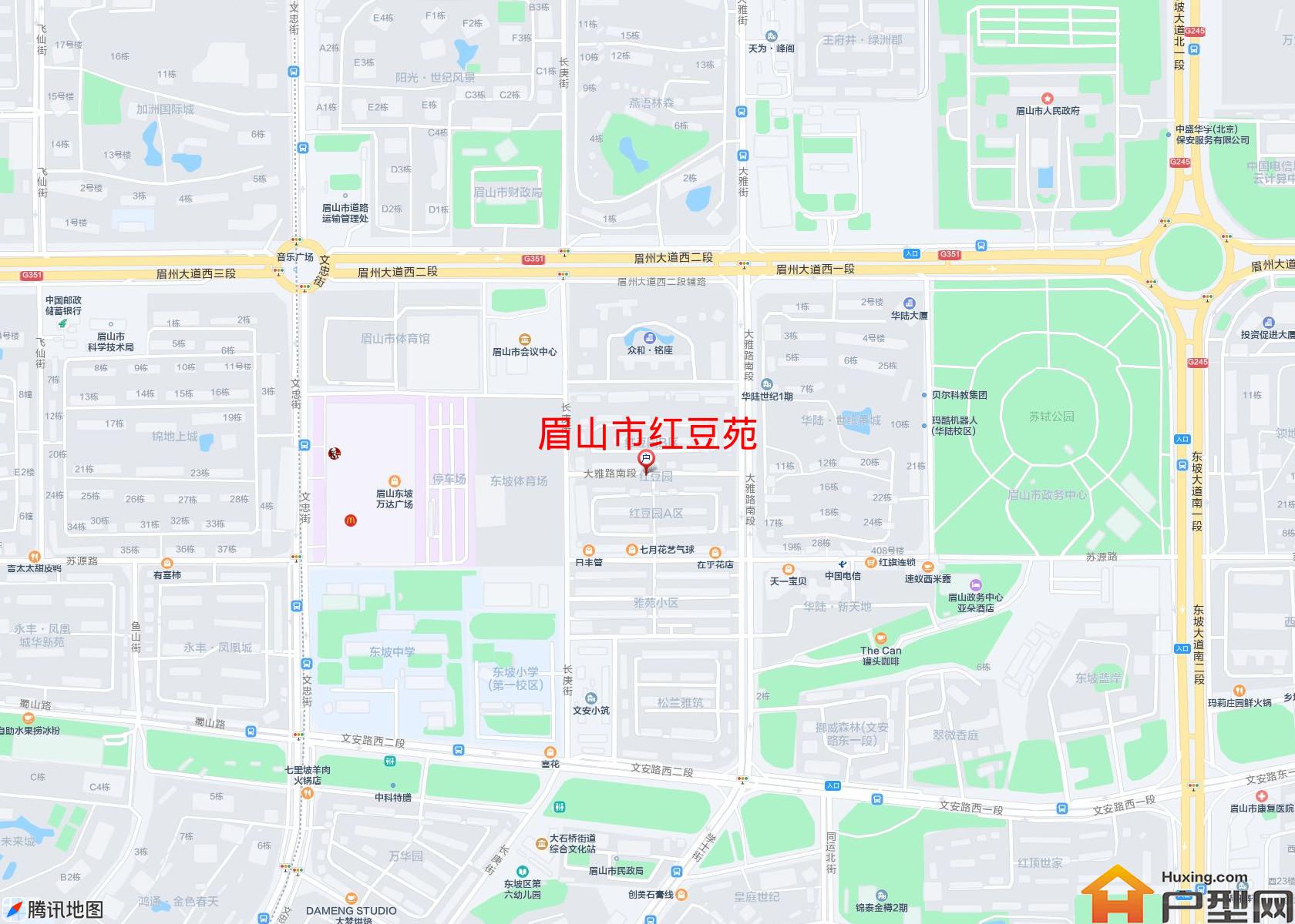 红豆苑小区 - 户型网