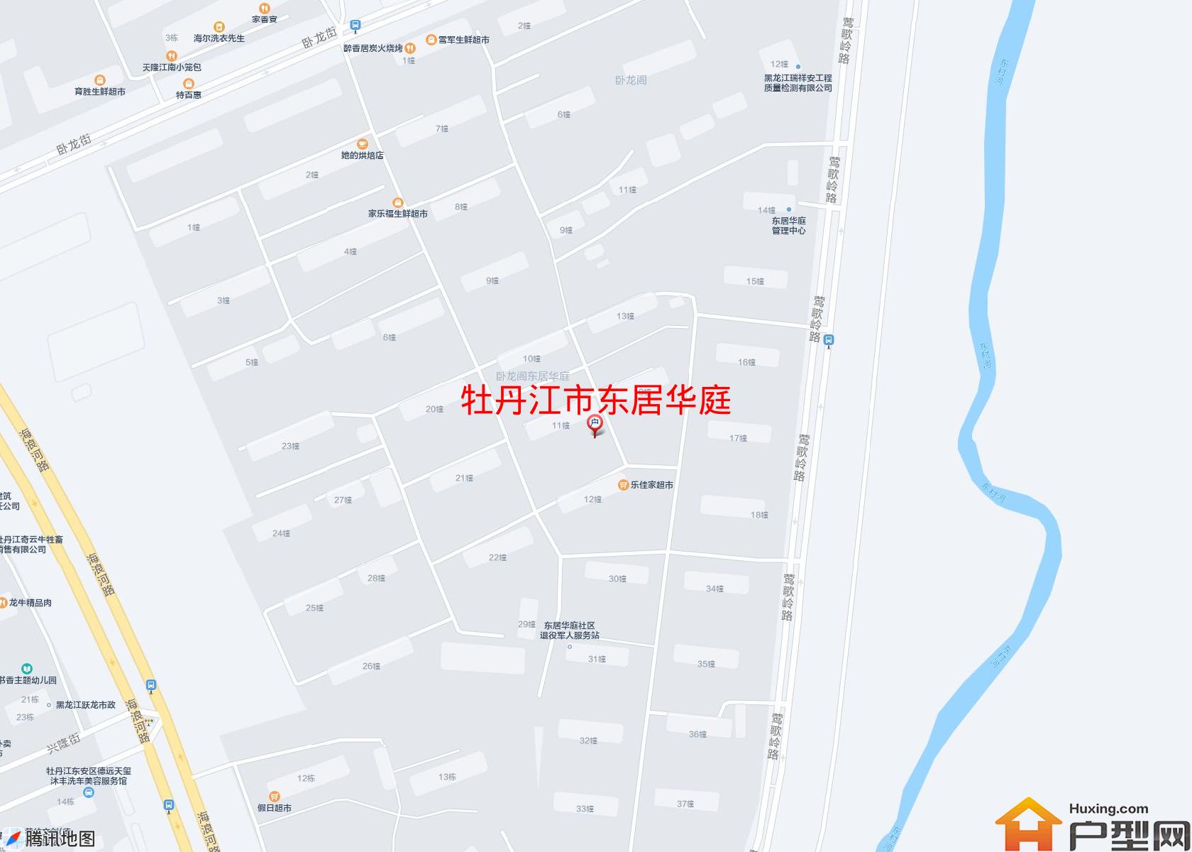 东居华庭小区 - 户型网