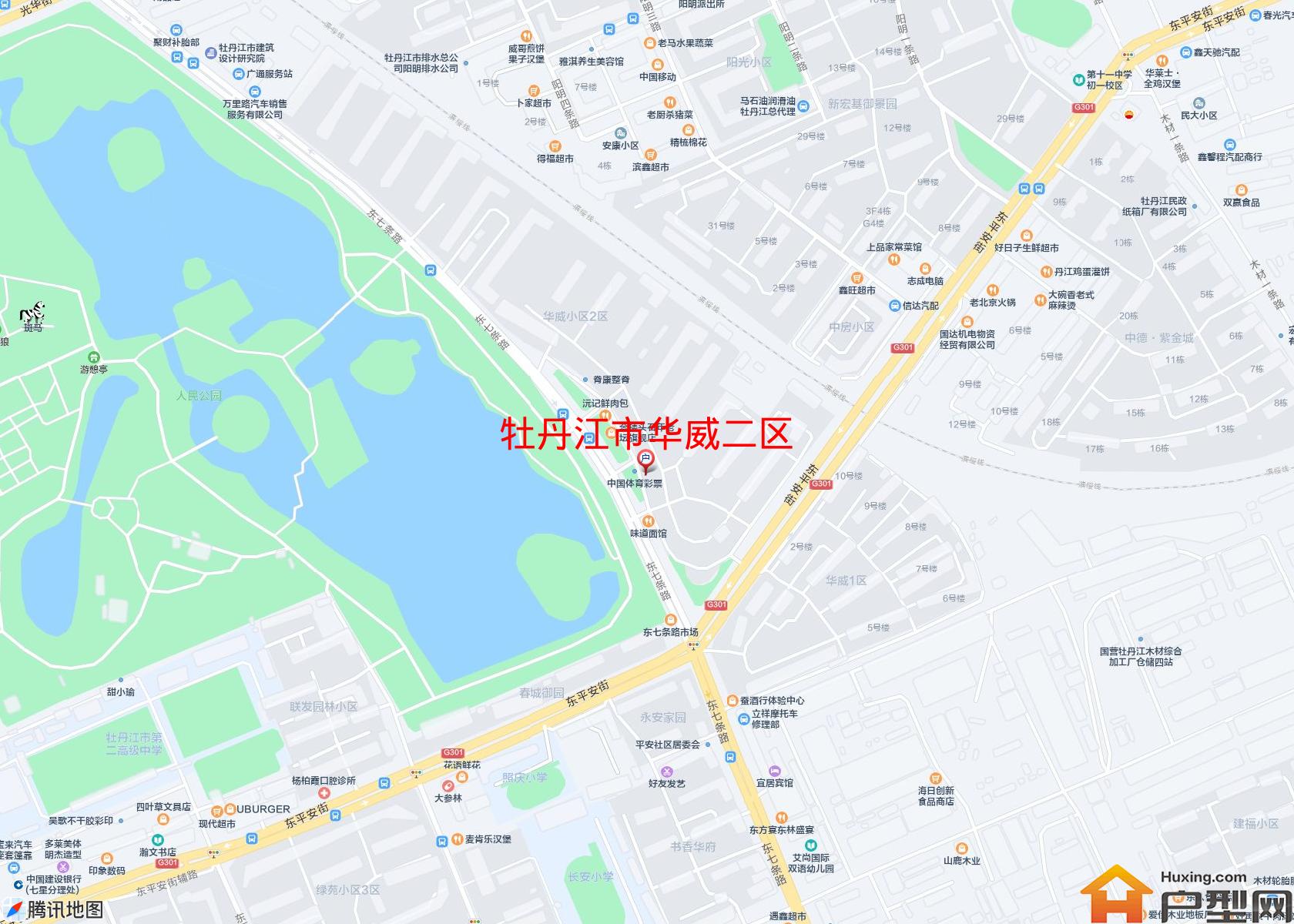 华威二区小区 - 户型网