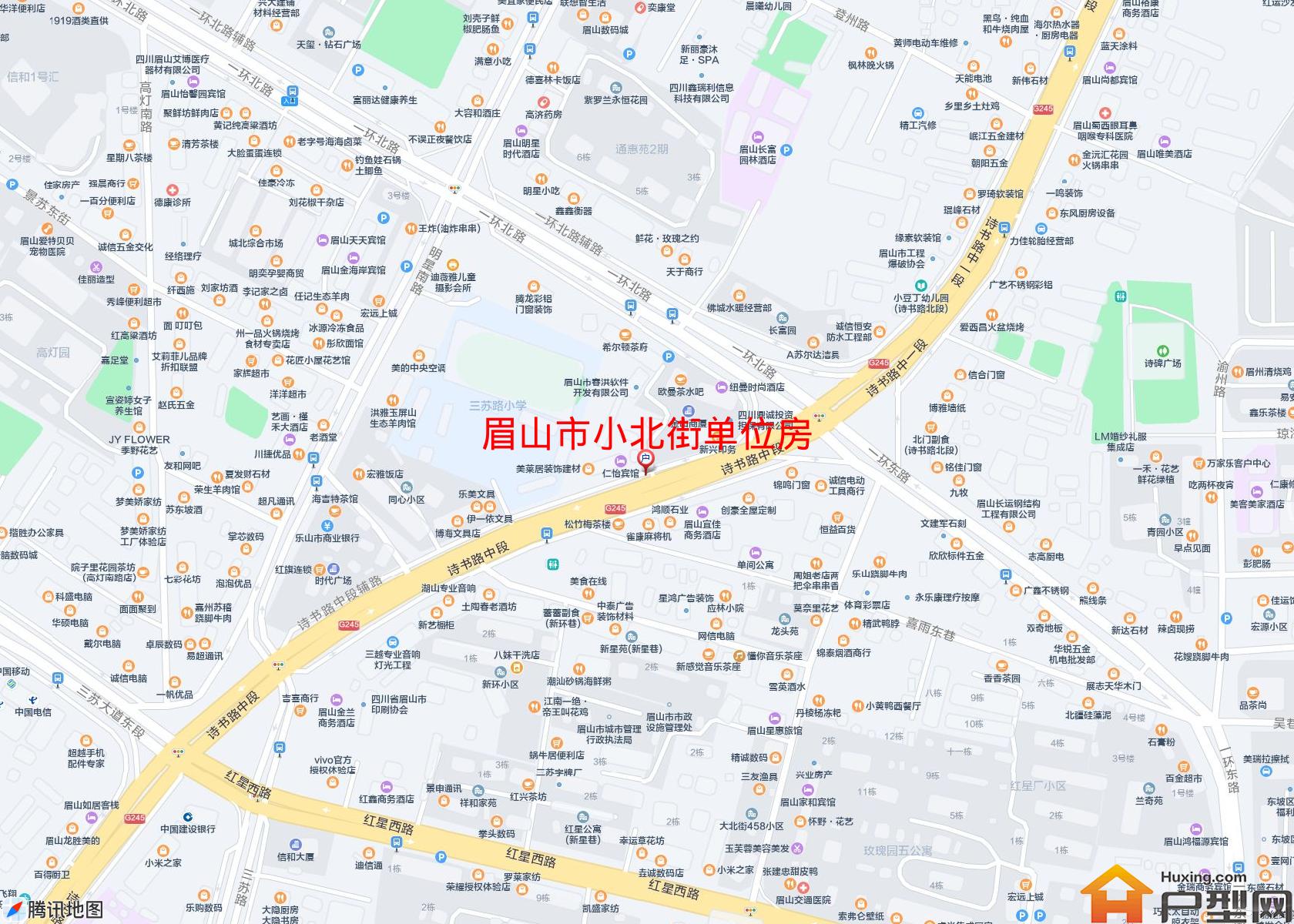 小北街单位房小区 - 户型网