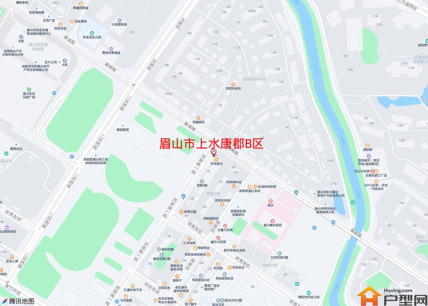 上水康郡B区小区 - 户型网