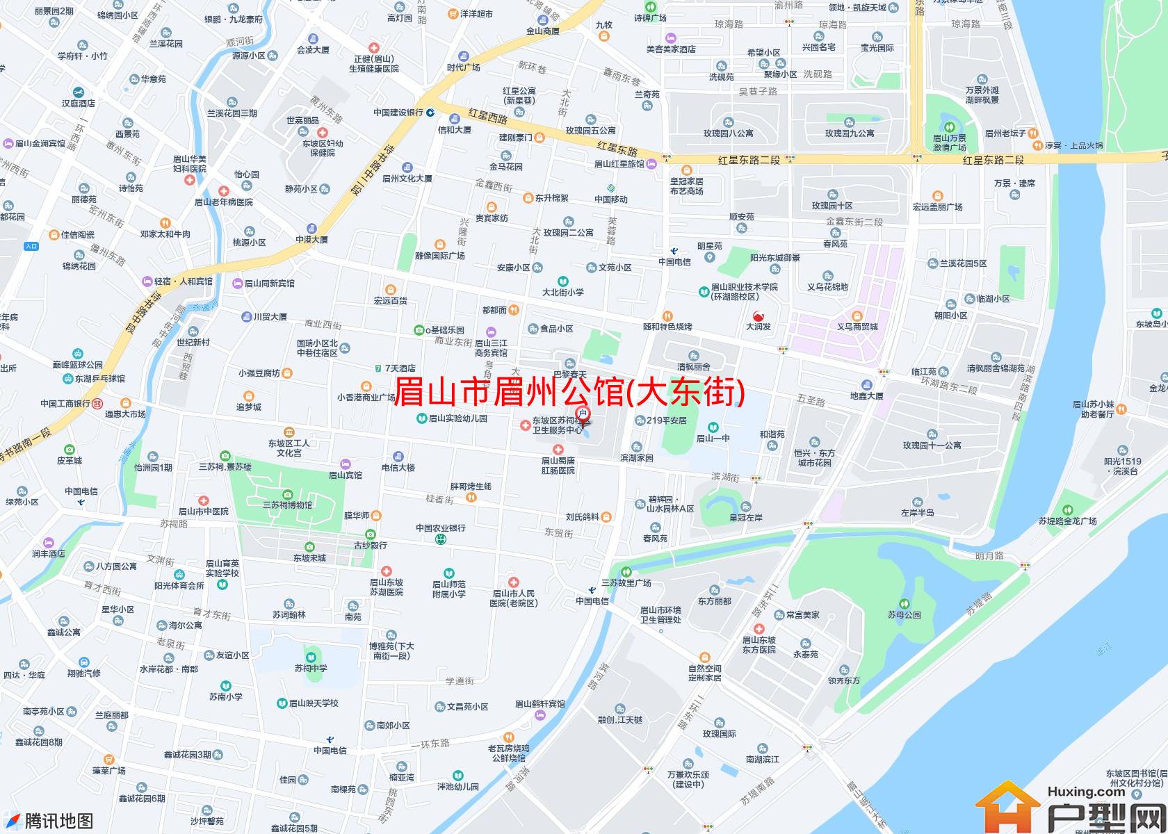 眉州公馆(大东街)小区 - 户型网