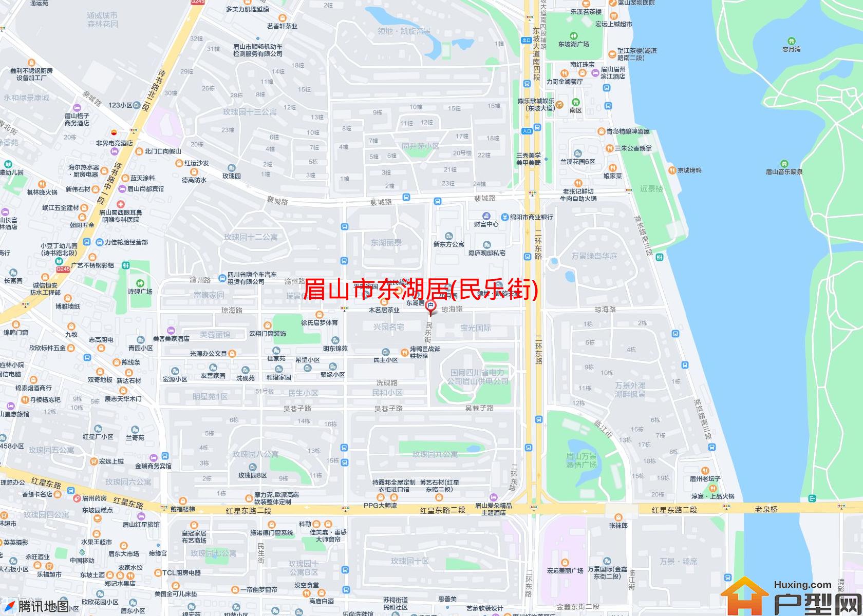 东湖居(民乐街)小区 - 户型网