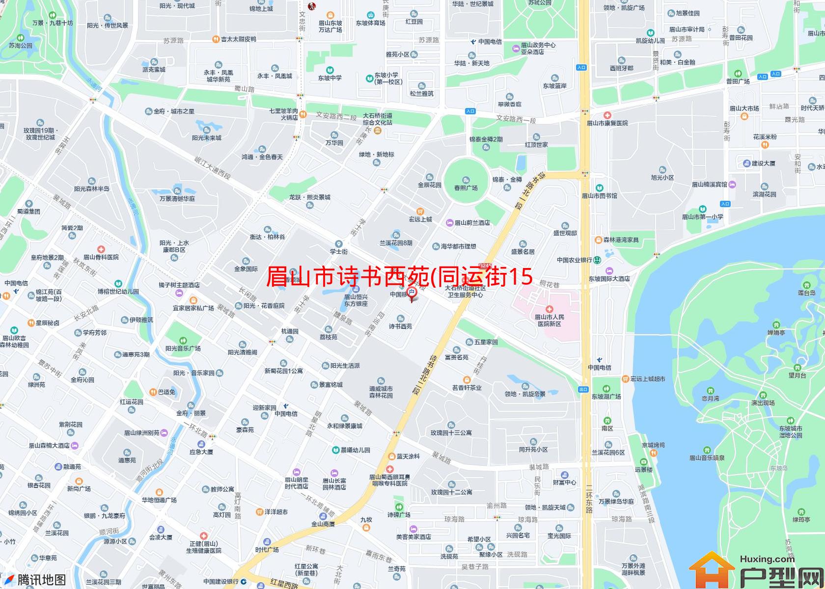 诗书西苑(同运街153号 )小区 - 户型网
