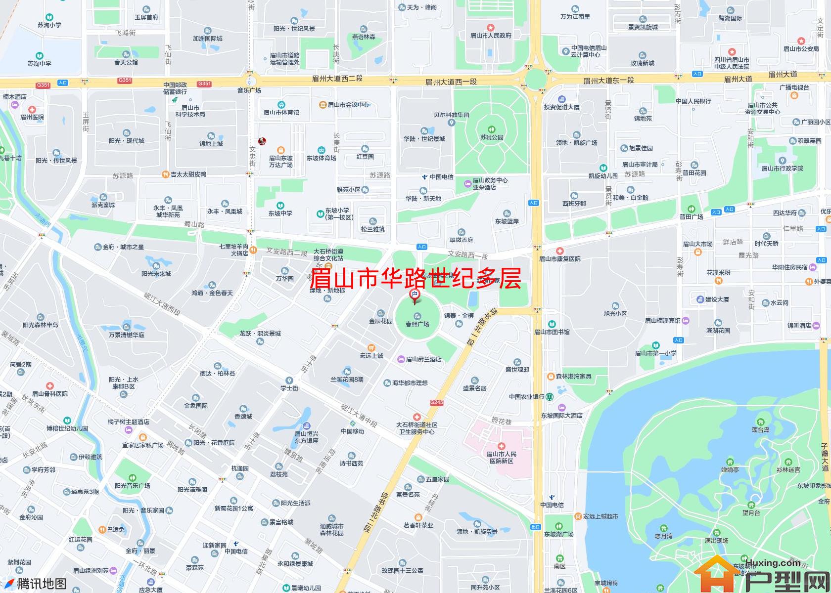 华路世纪多层小区 - 户型网