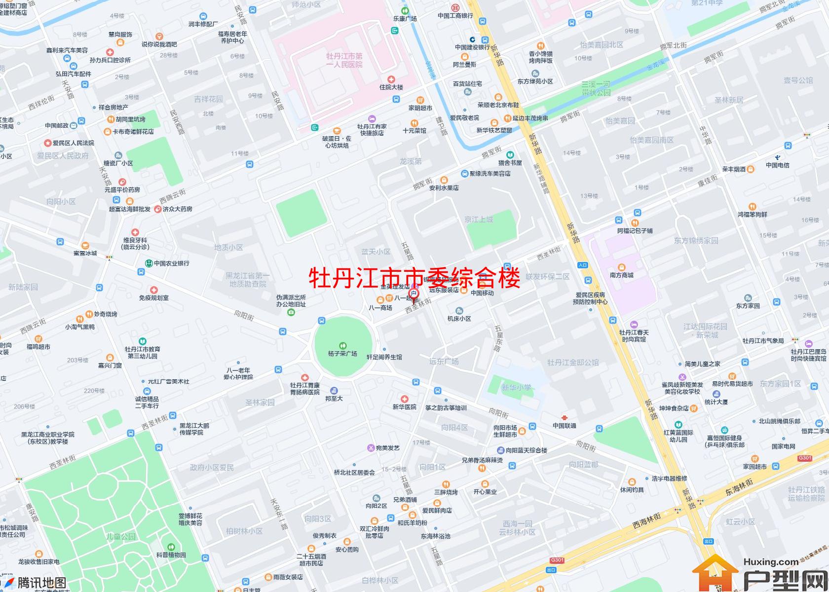 市委综合楼小区 - 户型网
