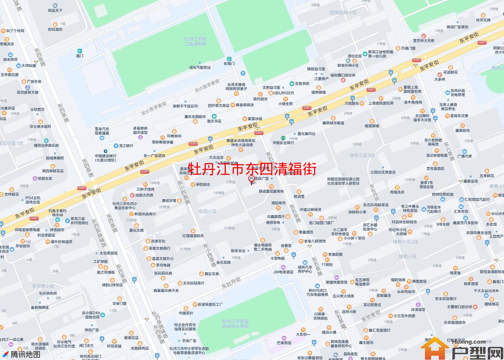 东四清福街小区 - 户型网