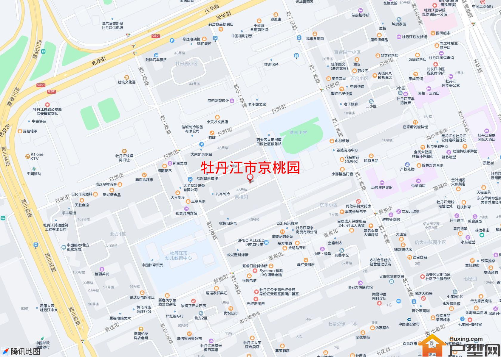 京桃园小区 - 户型网