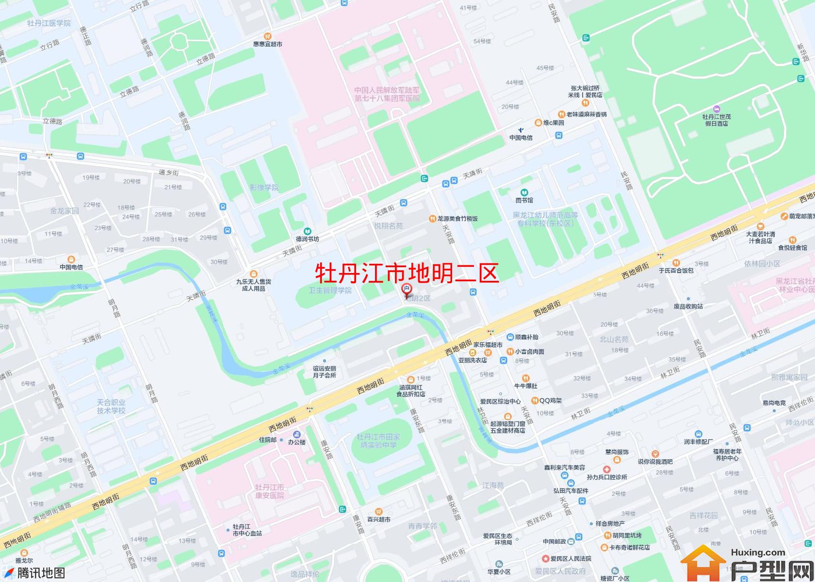 地明二区小区 - 户型网
