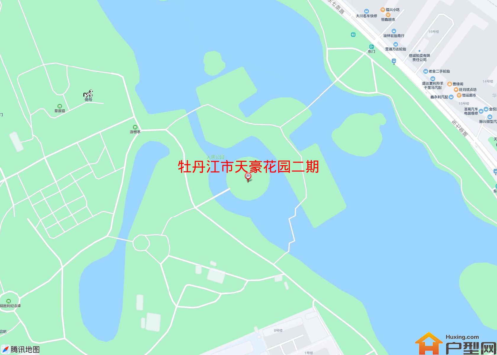 天豪花园二期小区 - 户型网