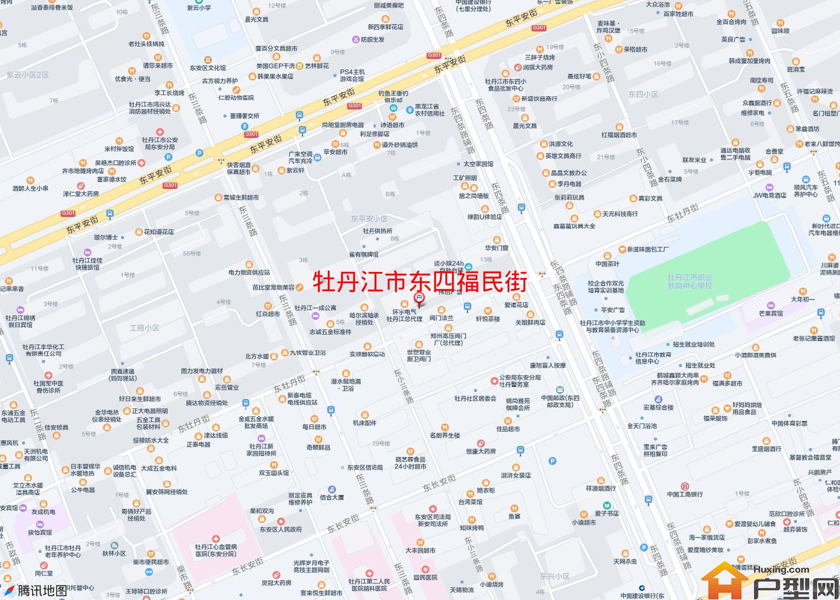 东四福民街小区 - 户型网