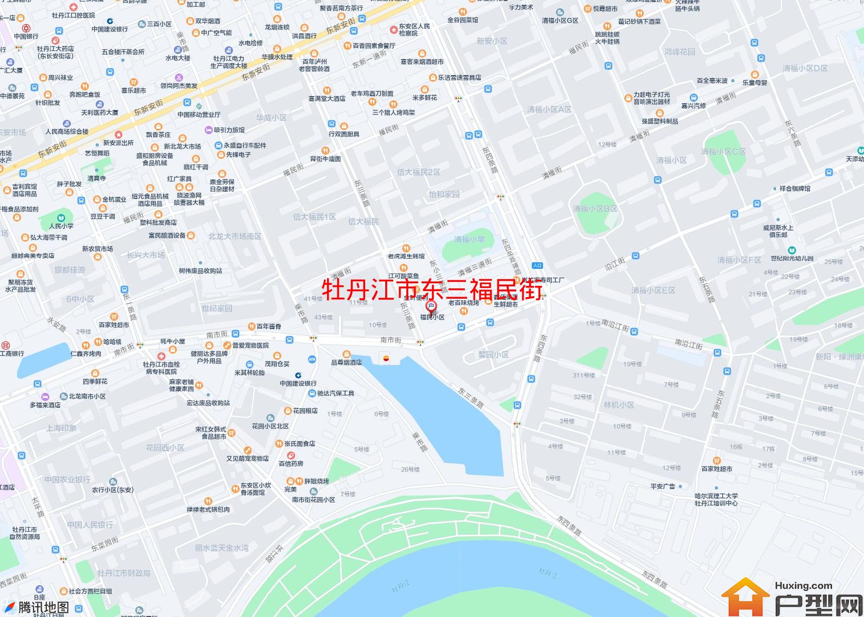 东三福民街小区 - 户型网