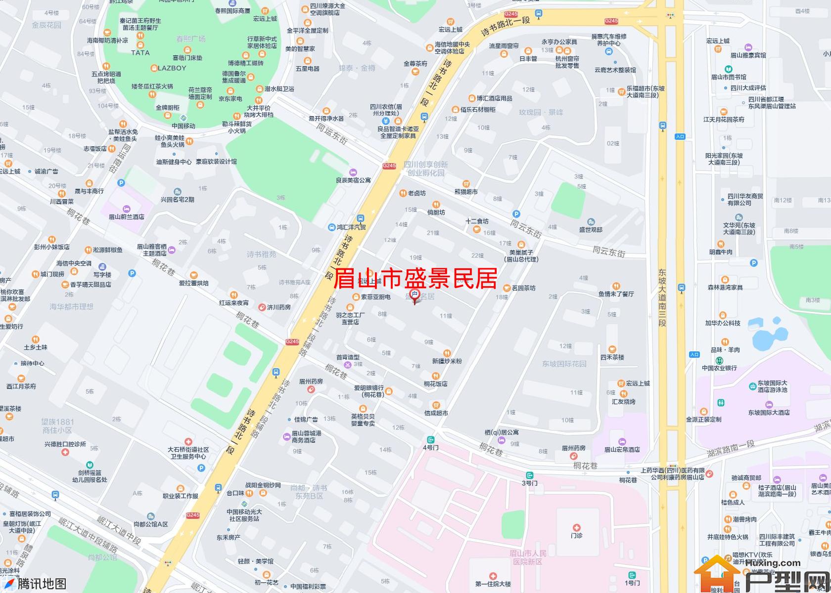 盛景民居小区 - 户型网
