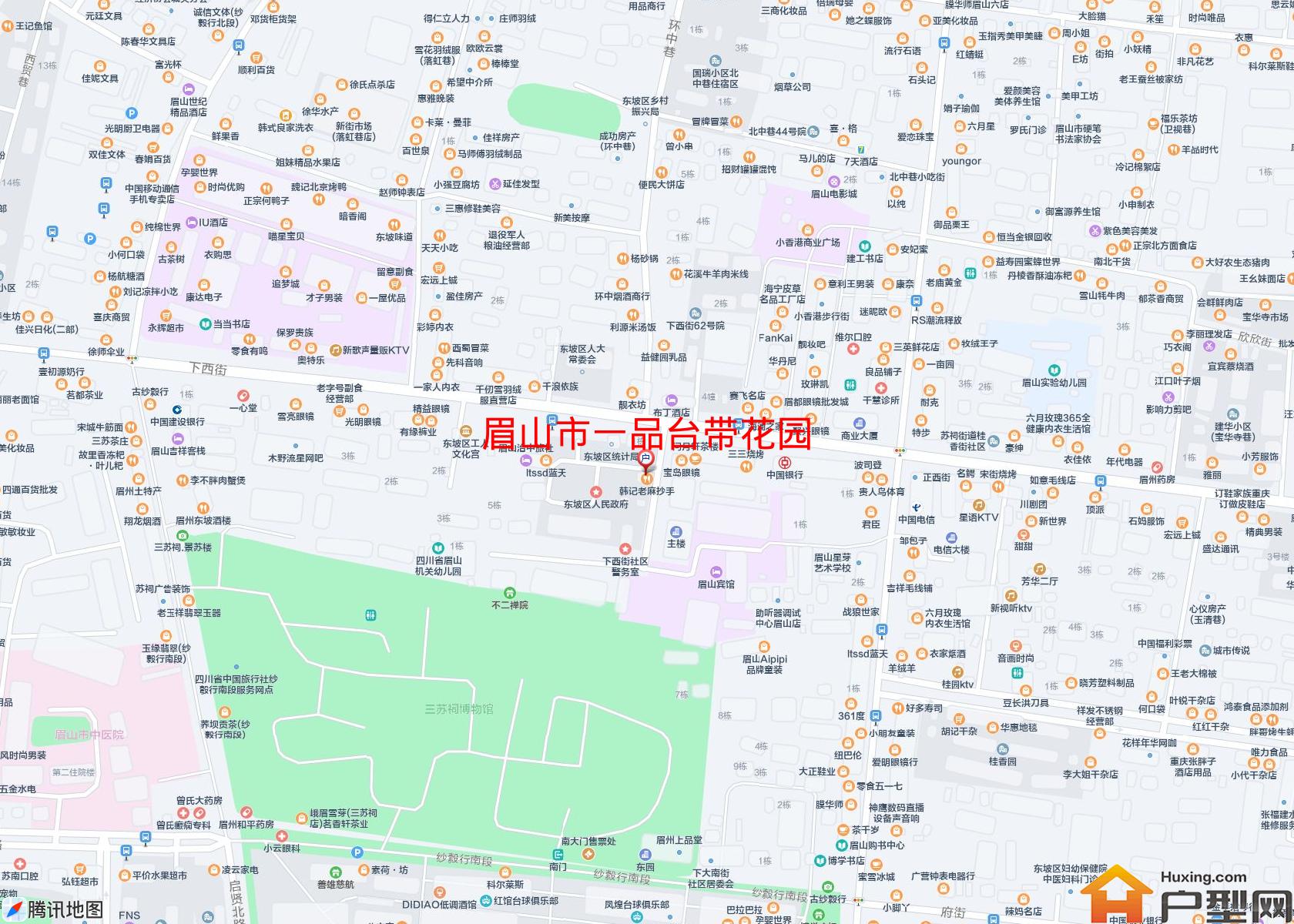 一品台带花园小区 - 户型网