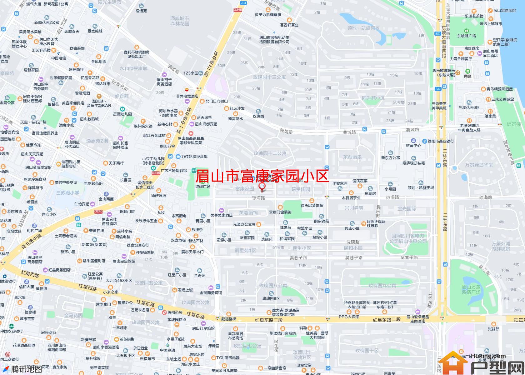 富康家园小区小区 - 户型网