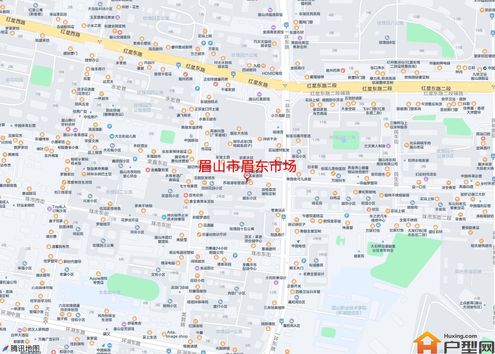 眉东市场小区 - 户型网