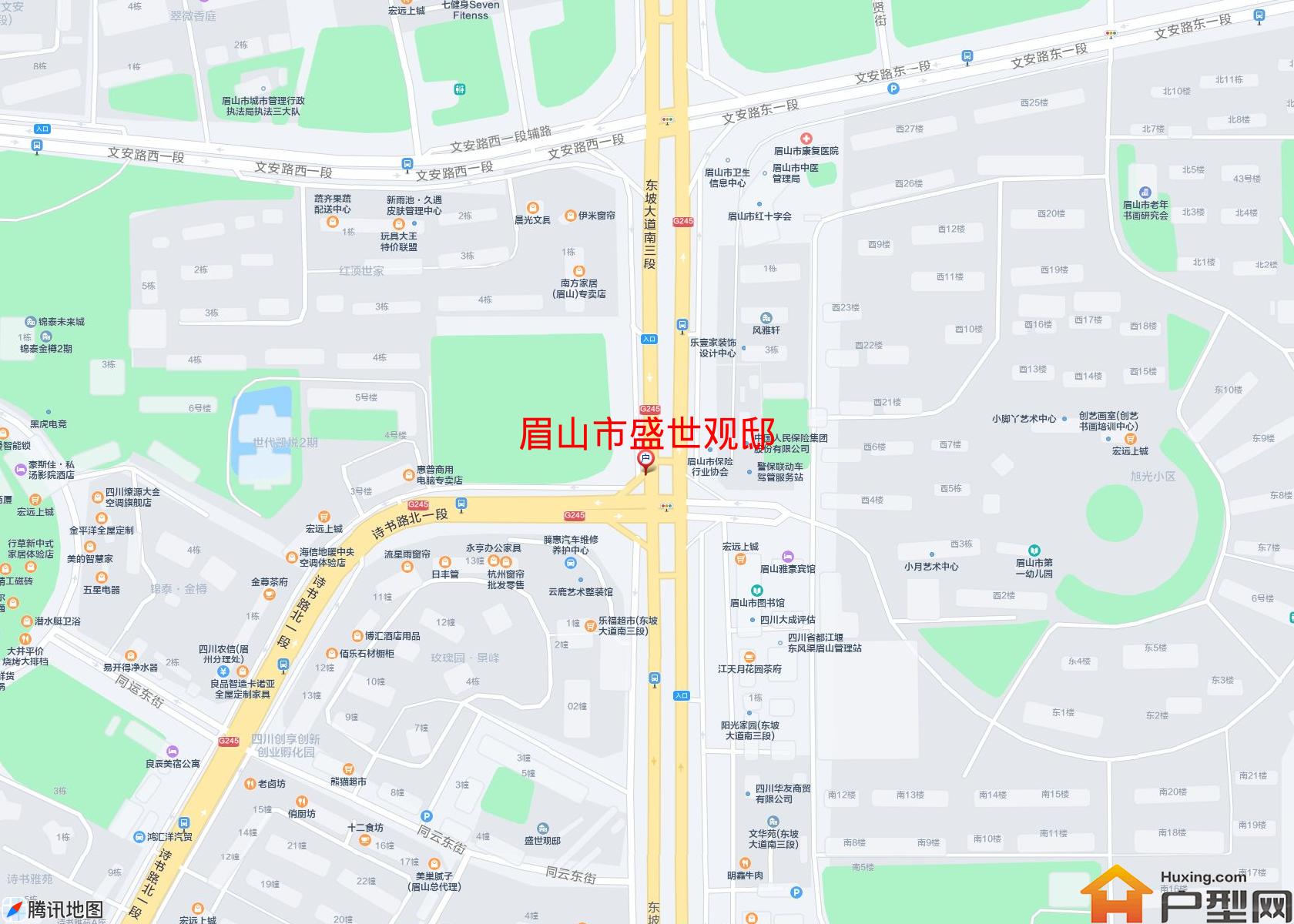 盛世观邸小区 - 户型网