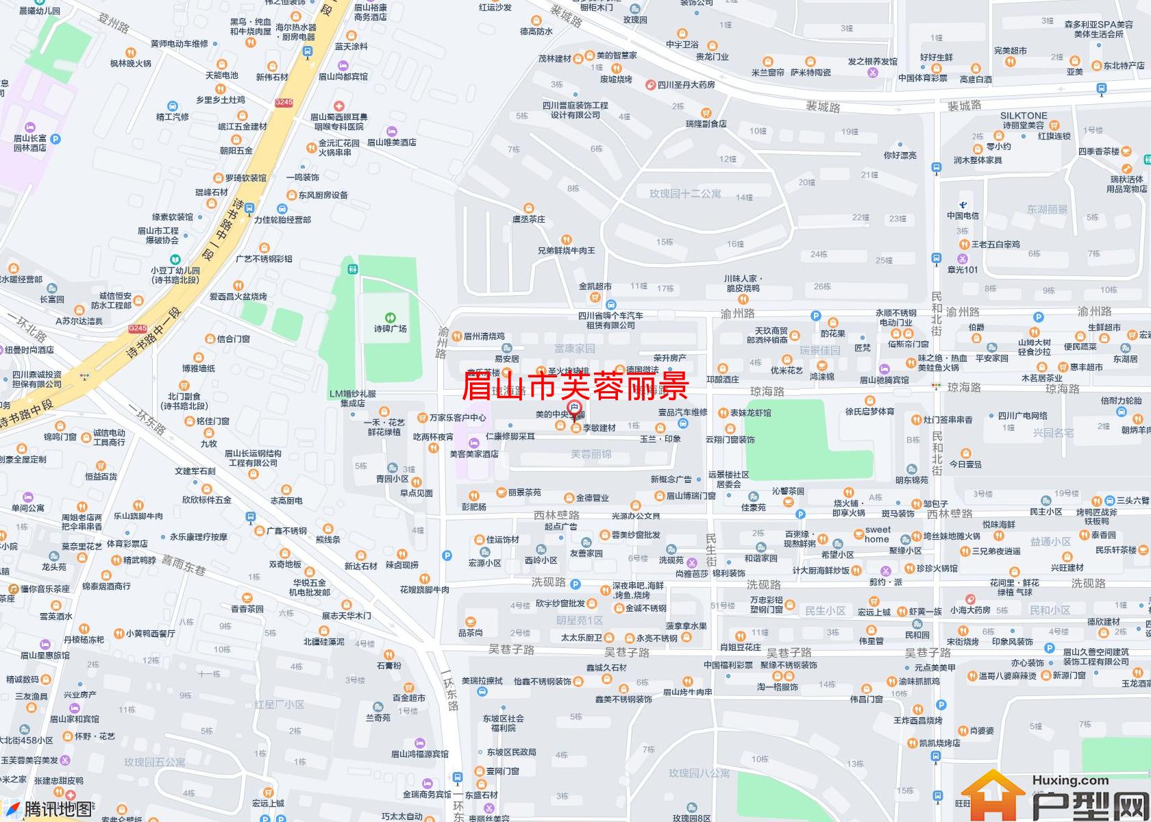 芙蓉丽景小区 - 户型网